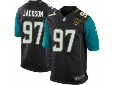 Youth Nike Jacksonville Jaguars #97 Malik Jackson Game Black Alternate NFL Jersey