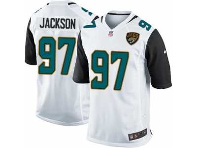 Youth Nike Jacksonville Jaguars #97 Malik Jackson Game White NFL Jersey