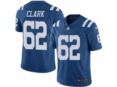 Youth Nike Indianapolis Colts #62 Le'Raven Clark Limited Royal Blue Rush NFL Jersey
