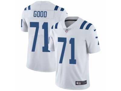 Youth Nike Indianapolis Colts #71 Denzelle Good Vapor Untouchable Limited White NFL Jersey