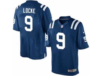 Youth Nike Indianapolis Colts #9 Jeff Locke Limited Royal Blue Team Color NFL Jersey