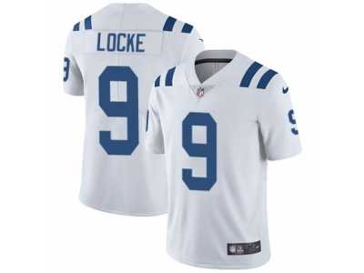 Youth Nike Indianapolis Colts #9 Jeff Locke Vapor Untouchable Limited White NFL Jersey