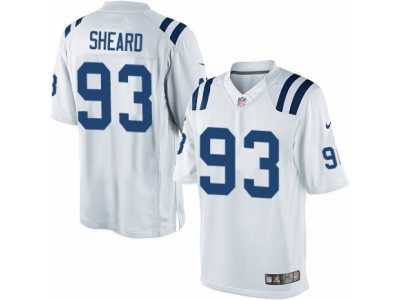 Youth Nike Indianapolis Colts #93 Jabaal Sheard Limited White NFL Jersey