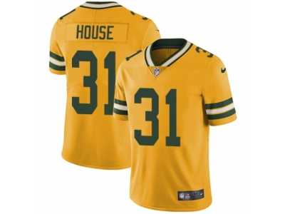Youth Nike Green Bay Packers #31 Davon House Limited Gold Rush NFL Jersey