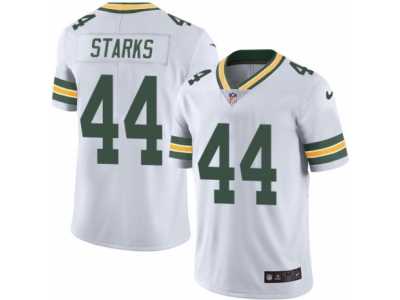 Youth Nike Green Bay Packers #44 James Starks Limited White Rush NFL Jersey