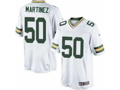 Youth Nike Green Bay Packers #50 Blake Martinez Limited White NFL Jersey