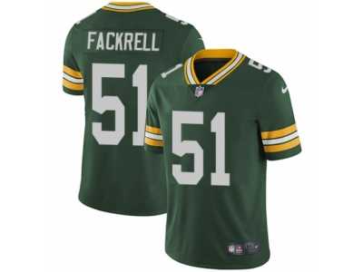 Youth Nike Green Bay Packers #51 Kyler Fackrell Vapor Untouchable Limited Green Team Color NFL Jersey