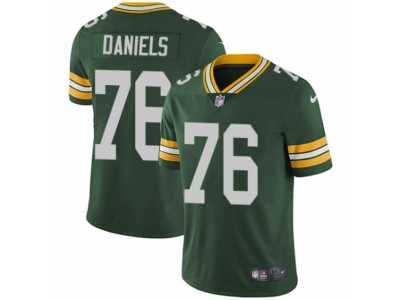 Youth Nike Green Bay Packers #76 Mike Daniels Vapor Untouchable Limited Green Team Color NFL Jersey