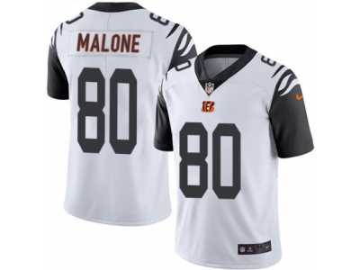Men's Nike Cincinnati Bengals #80 Josh Malone Limited White Rush NFL Jersey