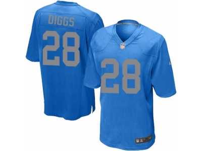 Youth Nike Detroit Lions #28 Quandre Diggs Limited Blue Alternate NFL Jersey