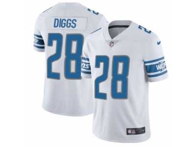 Youth Nike Detroit Lions #28 Quandre Diggs Vapor Untouchable Limited White NFL Jersey