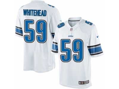Youth Nike Detroit Lions #59 Tahir Whitehead Limited White NFL Jersey