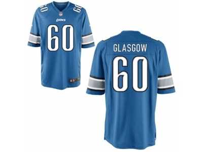 Youth Nike Detroit Lions #60 Graham Glasgow Light Blue Team Color NFL Jersey