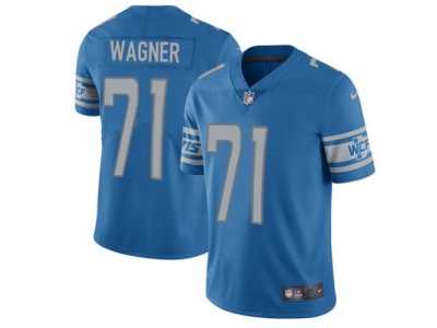 Youth Nike Detroit Lions #71 Ricky Wagner Limited Light Blue Team Color NFL Jersey