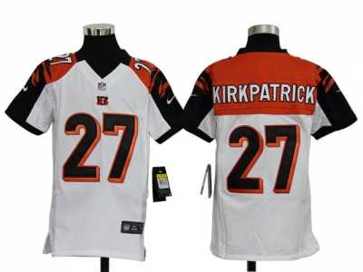 Nike Youth NFL Cincinnati Bengals #27 Dre Kirkpatrick White Jerseys