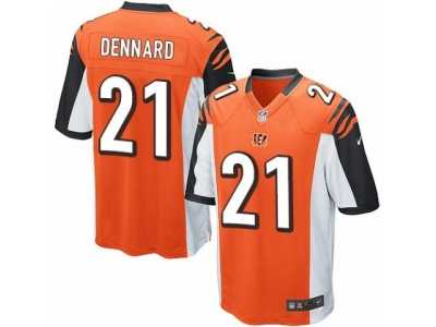 Youth Nike Cincinnati Bengals #21 Darqueze Dennard Game Orange Alternate NFL Jersey