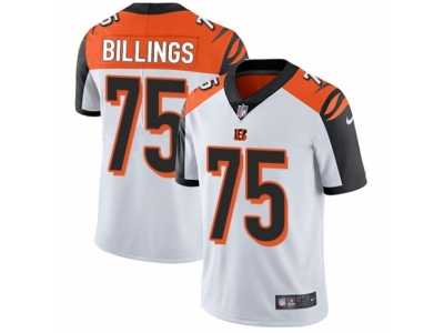 Youth Nike Cincinnati Bengals #75 Andrew Billings Vapor Untouchable Limited White NFL Jersey