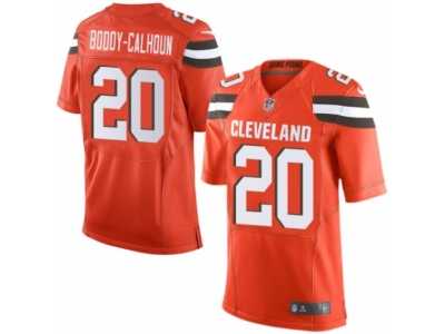 Youth Nike Cleveland Browns #20 Briean Boddy-Calhoun Limited Orange Alternate NFL Jersey