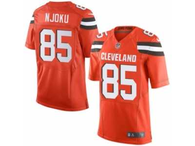 Youth Nike Cleveland Browns #85 David Njoku Limited Orange Alternate NFL Jersey