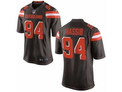 Youth Nike Cleveland Browns #94 Carl Nassib Brown Team Color NFL Jersey