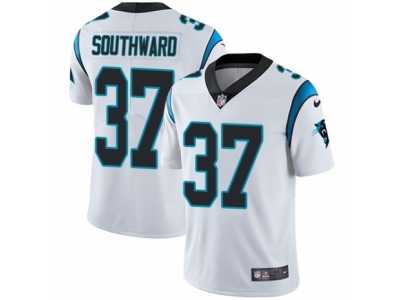 Youth Nike Carolina Panthers #37 Dezmen Southward White Vapor Untouchable Limited Player NFL Jersey