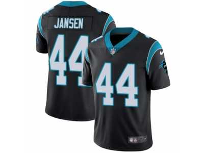 Youth Nike Carolina Panthers #44 J.J. Jansen Vapor Untouchable Limited Black Team Color NFL Jersey