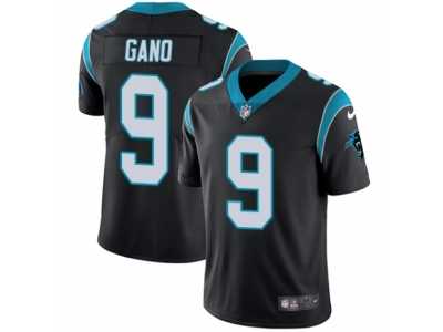 Youth Nike Carolina Panthers #9 Graham Gano Vapor Untouchable Limited Black Team Color NFL Jersey