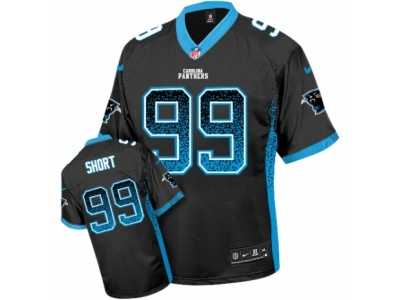 Youth Nike Carolina Panthers #99 Kawann Short Limited Black Drift Fashion NFL Jersey