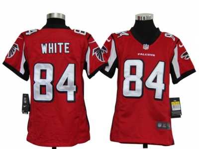 Nike Youth NFL Atlanta Falcons #84 Roddy White Red Jerseys