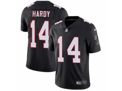 Youth Nike Atlanta Falcons #14 Justin Hardy Vapor Untouchable Limited Black Alternate NFL Jersey