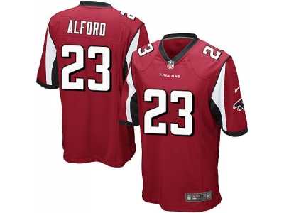 Youth Nike Atlanta Falcons #23 Robert Alford Red Team Color Stitched NFL Jers y