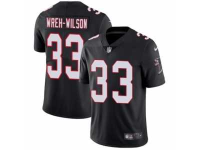 Youth Nike Atlanta Falcons #33 Blidi Wreh-Wilson Black Alternate Vapor Untouchable Limited Player NFL Jersey