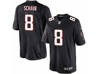 Youth Nike Atlanta Falcons #8 Matt Schaub Limited Black Alternate NFL Jersey