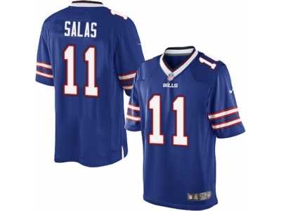 Youth Nike Buffalo Bills #11 Greg Salas Limited Royal Blue Team Color NFL Jersey