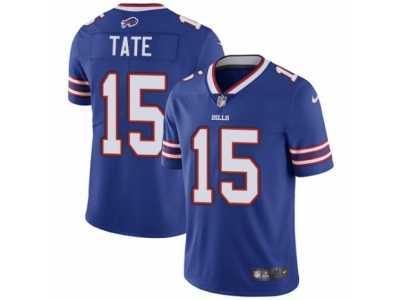 Youth Nike Buffalo Bills #15 Brandon Tate Vapor Untouchable Limited Royal Blue Team Color NFL Jersey