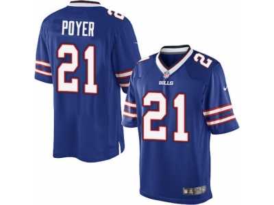 Youth Nike Buffalo Bills #21 Jordan Poyer Limited Royal Blue Team Color NFL Jersey