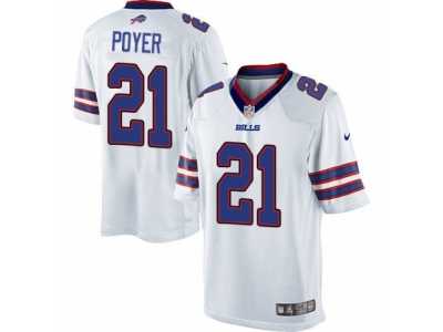 Youth Nike Buffalo Bills #21 Jordan Poyer Limited White NFL Jersey