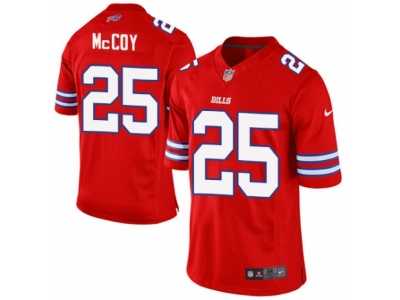 Youth Nike Buffalo Bills #25 LeSean McCoy Limited Red Rush NFL Jersey