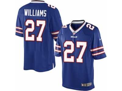 Youth Nike Buffalo Bills #27 Duke Williams Limited Royal Blue Team Color NFL Jersey