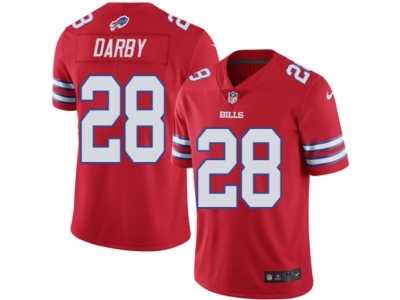Youth Nike Buffalo Bills #28 Ronald Darby Limited Red Rush NFL Jersey
