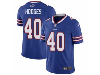Youth Nike Buffalo Bills #40 Gerald Hodges Royal Blue Team Color Vapor Untouchable Limited Player NFL Jersey