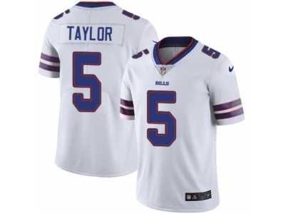 Youth Nike Buffalo Bills #5 Tyrod Taylor Vapor Untouchable Limited White NFL Jersey