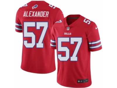 Youth Nike Buffalo Bills #57 Lorenzo Alexander Limited Red Rush NFL Jersey
