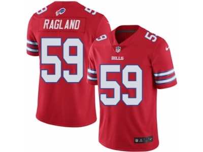Youth Nike Buffalo Bills #59 Reggie Ragland Limited Red Rush NFL Jersey