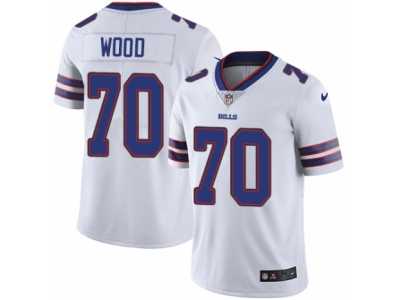 Youth Nike Buffalo Bills #70 Eric Wood Vapor Untouchable Limited White NFL Jersey