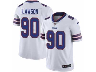 Youth Nike Buffalo Bills #90 Shaq Lawson Vapor Untouchable Limited White NFL Jersey
