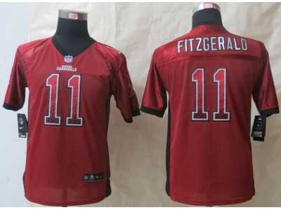 Youth 2014 New Nike Arizona Cardicals #11 Fitzgerald red Jerseys(Drift Fashion)