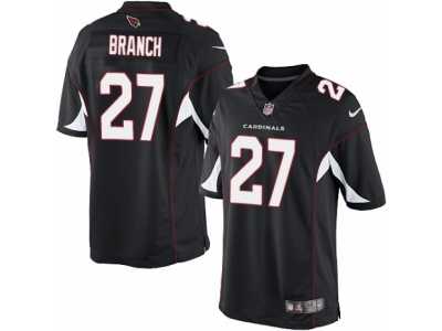 Youth Nike Arizona Cardinals #27 Tyvon Branch Limited Black Alternate NFL Jersey