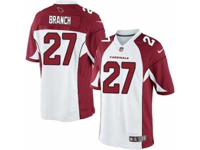 Youth Nike Arizona Cardinals #27 Tyvon Branch Limited White NFL Jersey