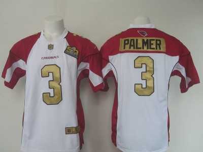 Youth Nike Arizona Cardinals #3 Carson Palmer white Jerseys(Super Bowl 50th)